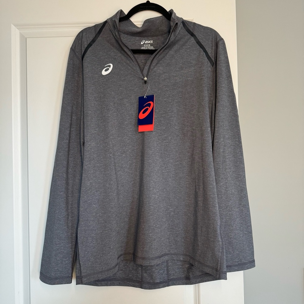 NWT Men’s ASICS Quarter Zip